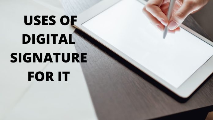 USES OF DIGITAL SIGNATURE FOR IT (1)