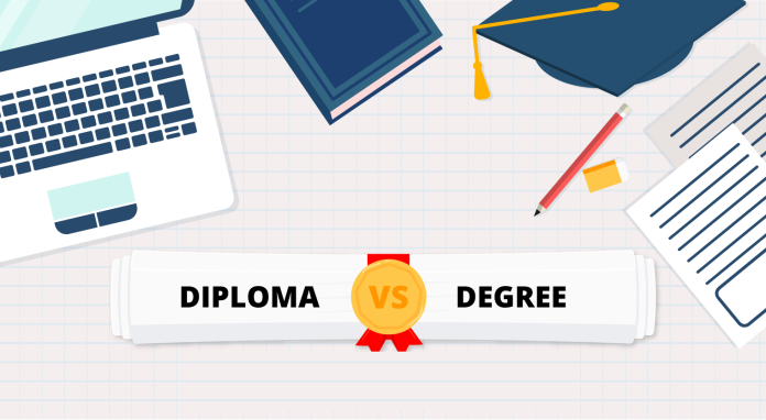 Difference between Degree vs Diploma Courses in the UK